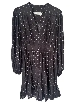 Zimmermann Prima Dot Dress Navy Size 0/Au 8  for rent on The Volte - image 2