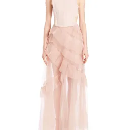 BCBGMAXAZRIA Avalon Gown Blush Size 0 / AU 6 for rent on The Volte - image 3