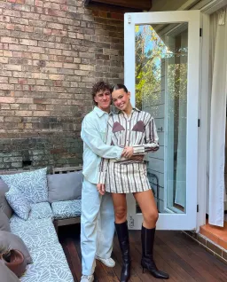 Sir the Label Cannoli Crop Shirt & Skirt Set Print Size 0 / AU 6 (6-8) for rent on The Volte - image 3