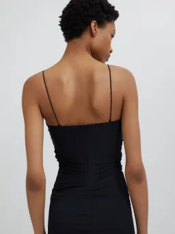 Christopher Esber Molded Venus Dress Black Size 8 for rent on The Volte - image 2