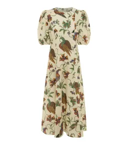 Alémais Birdie Midi Dress Print Size AU 14 for rent on The Volte - image 4