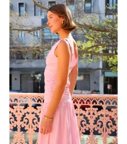 By Nicola Bowie Maxi Dress Marshmallow Size AU 16  for rent on The Volte - image 3