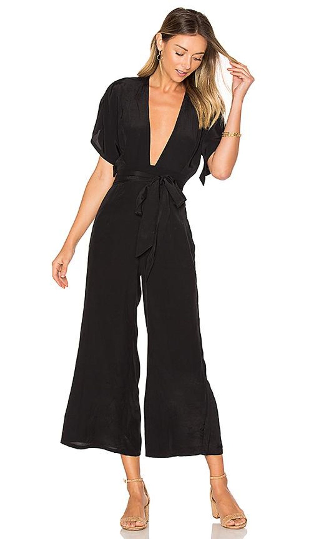Faithful The Brand Black Jumpsuit 10 for rent on The Volte - main image
