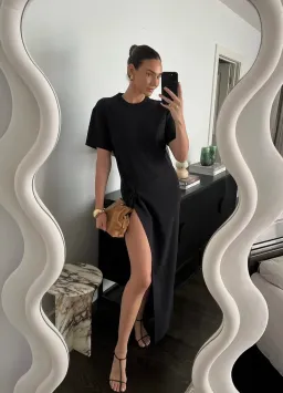 Henne Avila Dress Black Size 8 for rent on The Volte - image 4