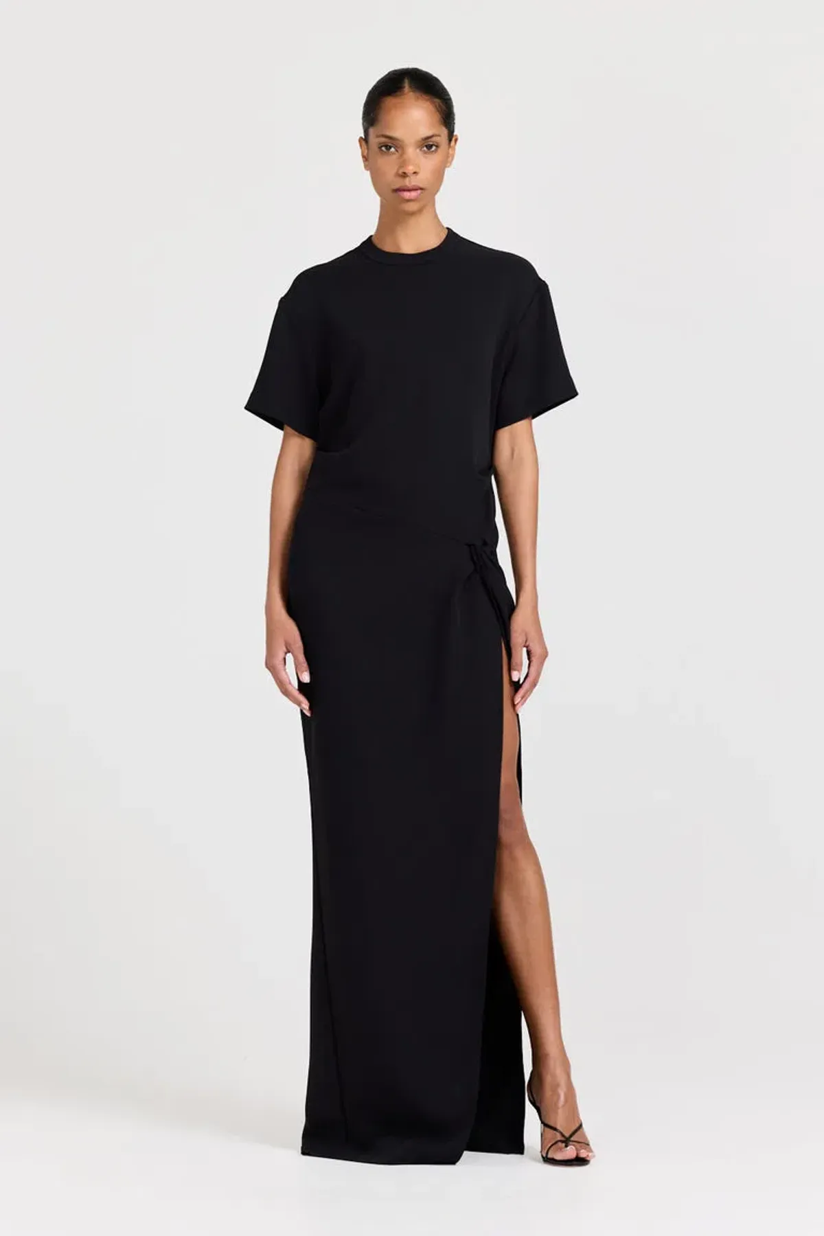 Henne Avila Dress Black Size 8 for rent on The Volte - main image