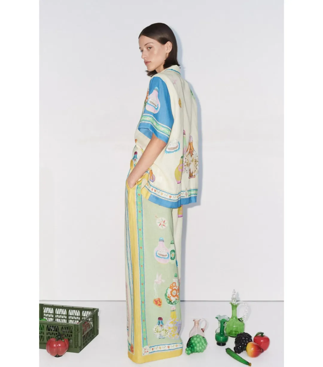 Alemais Elixir Shirt Multi Size AU 12 for rent on The Volte - main image