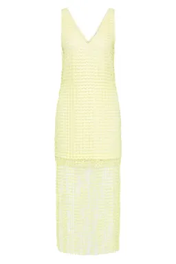 Sass & Bide Pinnacle Lace Midi Dress Lime Size 10 for rent on The Volte - image 5