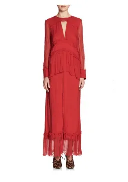 Manning Cartell Les Marais Maxi Dress Red Size 6 for rent on The Volte - image 1
