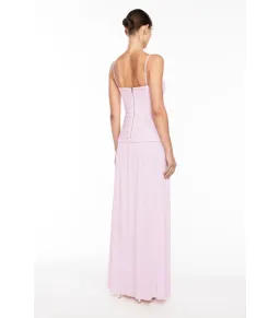 Manning Cartell Double Time Pleat Dress In Hydrangea Size AU 12  for rent on The Volte - image 3