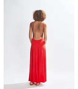 One Mile the Label Sammy Maxi Dress Red Size XS / AU 6 for rent on The Volte - image 3