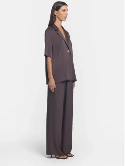 Viktoria and Woods Concert Shirt Size 1 and Pilot Pant Size 2 Set Chocolate  for rent on The Volte - image 2