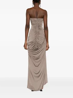 Paris Georgia Val Dress In Concrete Size 12  for rent on The Volte - image 2