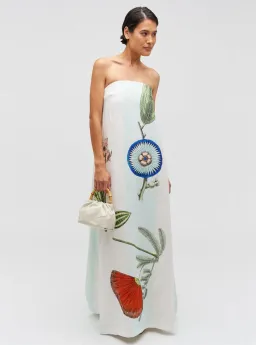 Oroton Grand Floral Gown Print Size 8 for rent on The Volte - image 1