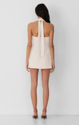 The Wolf Gang Irida Vest Mini Dress Ivory AU 6 XS for rent on The Volte - image 2