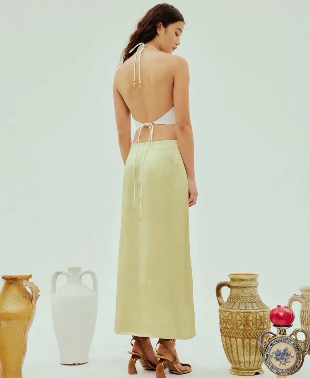 Alemais Seb Embellished Midi Dress for rent on The Volte - main image