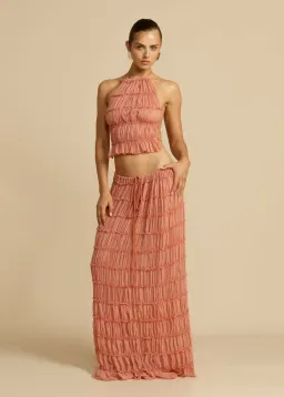 Arcina Ori Juliette Set in Peach size Small AU 8 for rent on The Volte - image 1