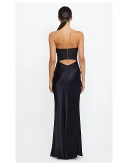 BEC + BRIDGE - Halle Strapless Dress in Black Size AU 10  for rent on The Volte - image 3