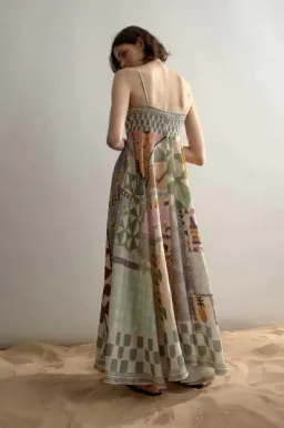 Alemais Emma Gale Sundress Multi Size 14 for rent on The Volte - image 3