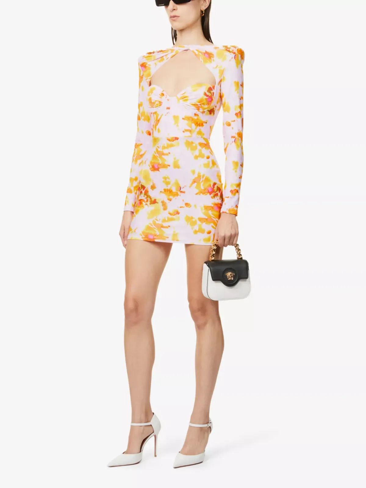 Alex Perry Barret Floral Mini 8 for rent on The Volte - main image