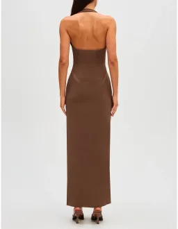 Misha Alusia Maxi Brown Size 6 for rent on The Volte - image 2