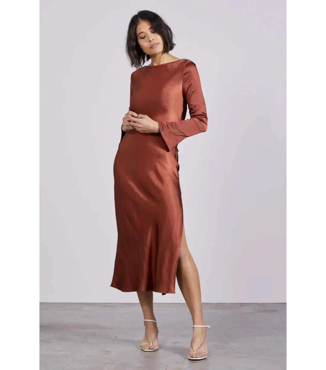 Third Form Tie Back Maxi Dress Sienna Size AU 6 for rent on The Volte - main image
