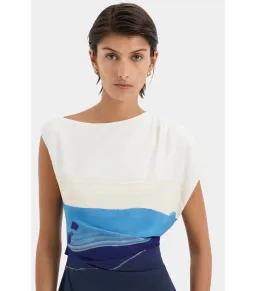 Sir the Label Mariner Midi Dress Shoreline Stripe Size AU 12  for rent on The Volte - image 6