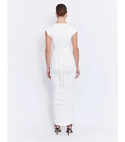 Pfeffier Ramos Dress Off White Size AU 8 for rent on The Volte - image 4