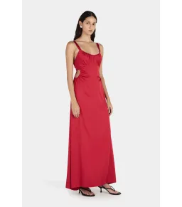 Hansen and Gretel Carlos Dress Samba Red Size AU 8 for rent on The Volte - image 2