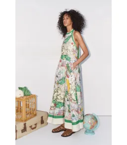 Alemais Odyssey Dress Print Size AU 10 for rent on The Volte - image 3