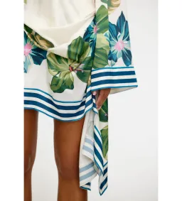 Significant Other Mariah Mini Dress in Hibiscus Tile Size AU 12 for rent on The Volte - image 3