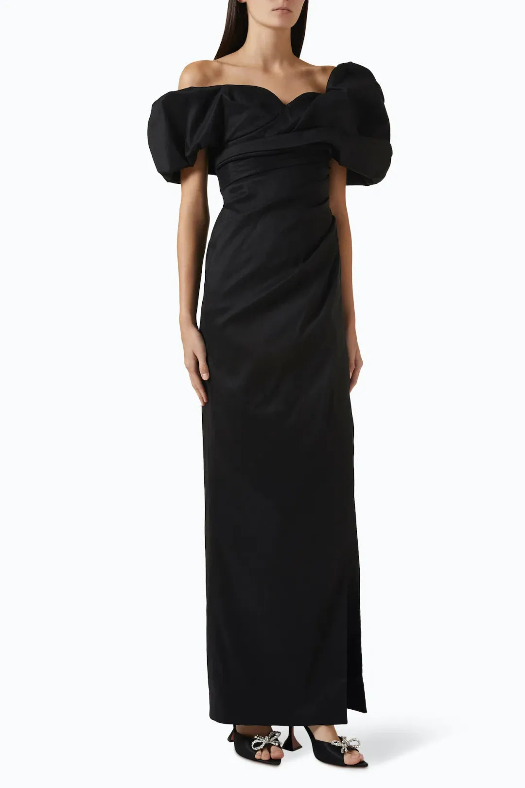 Rachel Gilbert Gia Gown in Black Size 2 / AU 10  for rent on The Volte - main image
