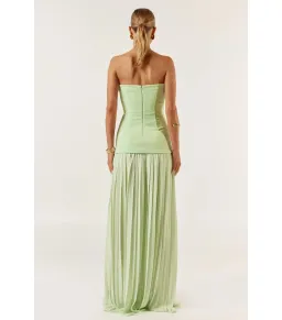 She Is Olla Nicolette Gown Green Size AU 8 for rent on The Volte - image 4