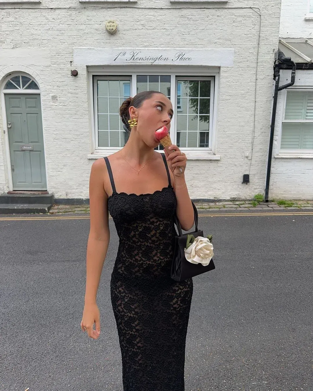 Arcina Ori Margot Gown Black Size S / AU 8 for rent on The Volte - main image