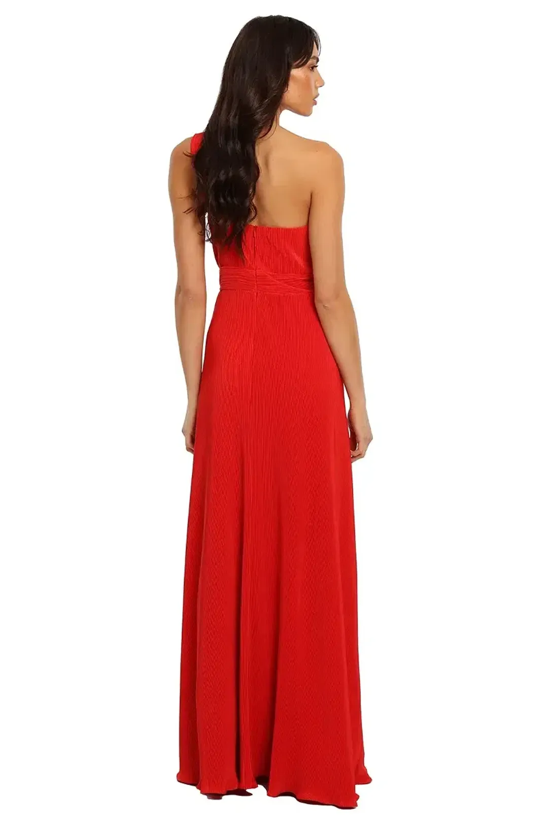 Langhem Dior Gown Red Size 16 for rent on The Volte - main image