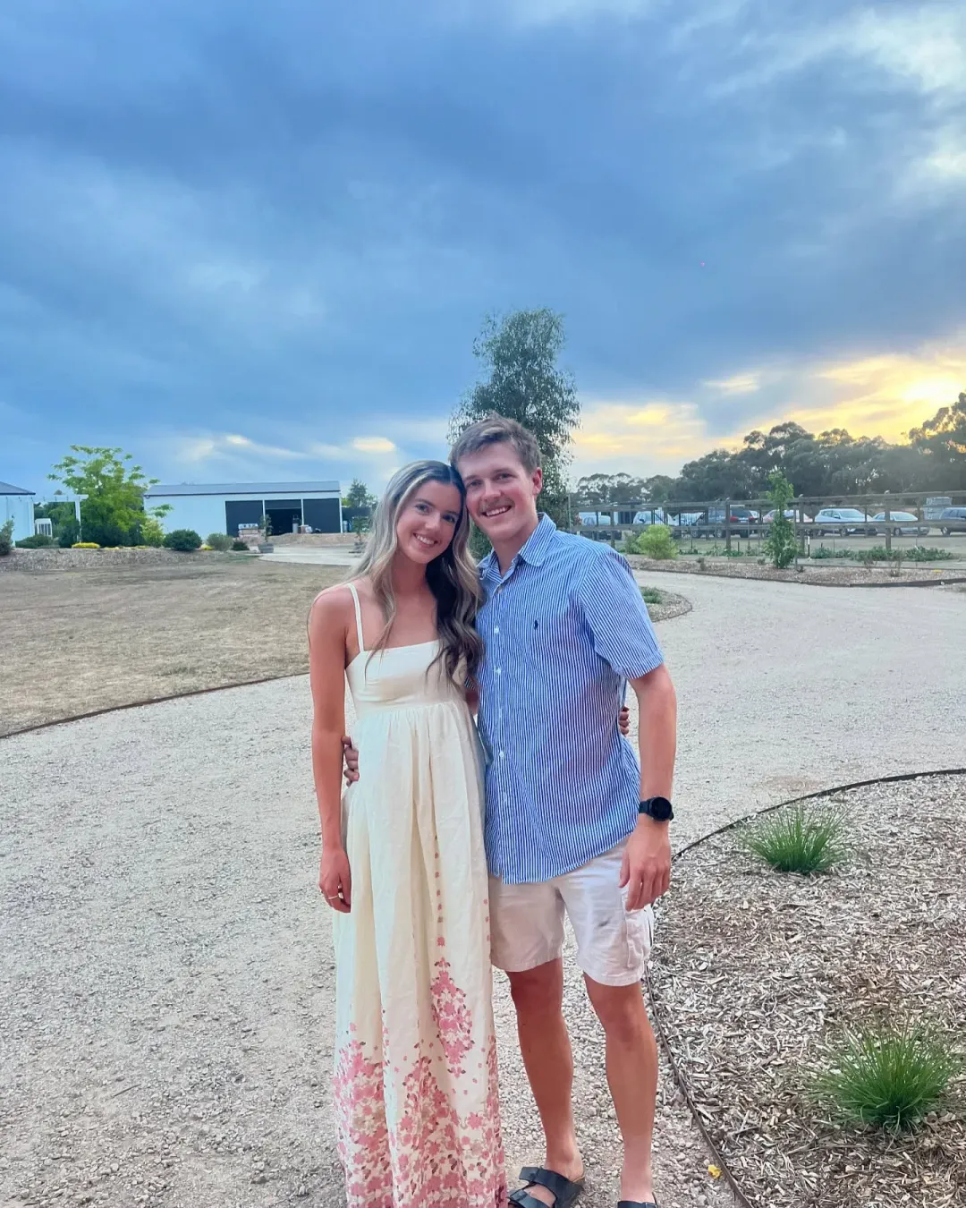 Hansen and Gretel Akacia Maxi in Cream Empress Size 6  for rent on The Volte - main image