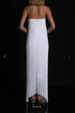 LIDEE BLACK TIE GOWN - IVORY Size 10 for rent on The Volte - image 3