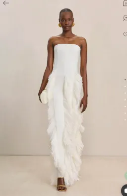 Cult Gaia Freya Gown Off White size XS for rent on The Volte - image 2