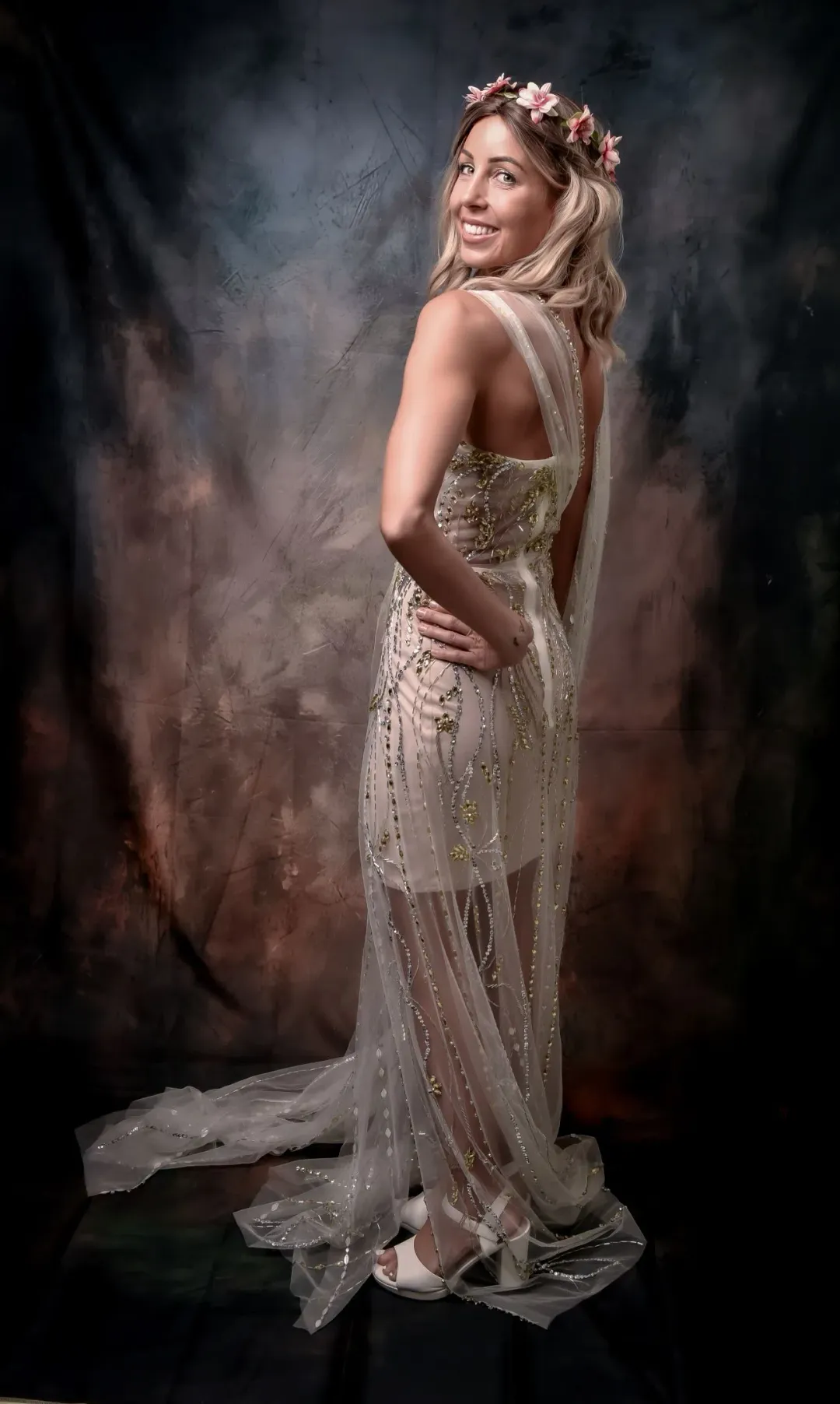 Alamour The Label Maxi Dress White Size 8  for rent on The Volte - main image