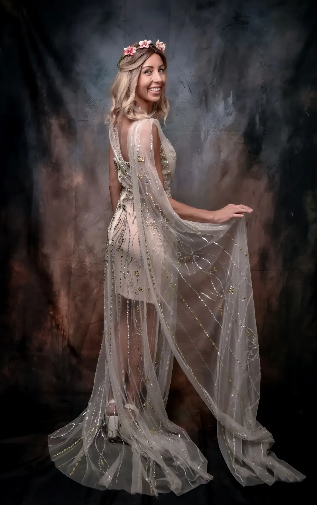 Alamour The Label Maxi Dress White Size 8  for rent on The Volte - main image