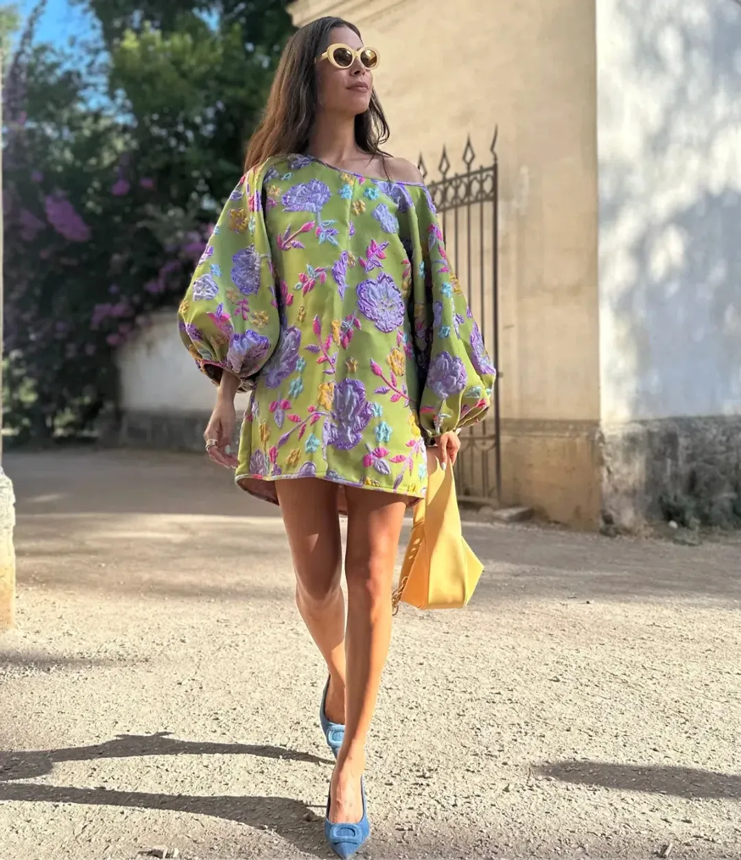 Arianne Elmy Good Luck Dress Retro Green Size M /Au 10  for rent on The Volte - main image