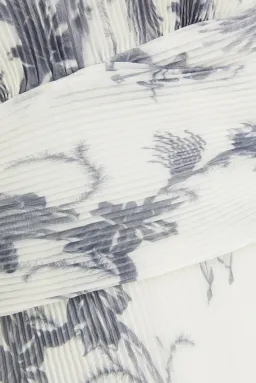 Zimmermann Pleated Mini Dress Keira Navy Size 3 / AU 14 for rent on The Volte - image 5