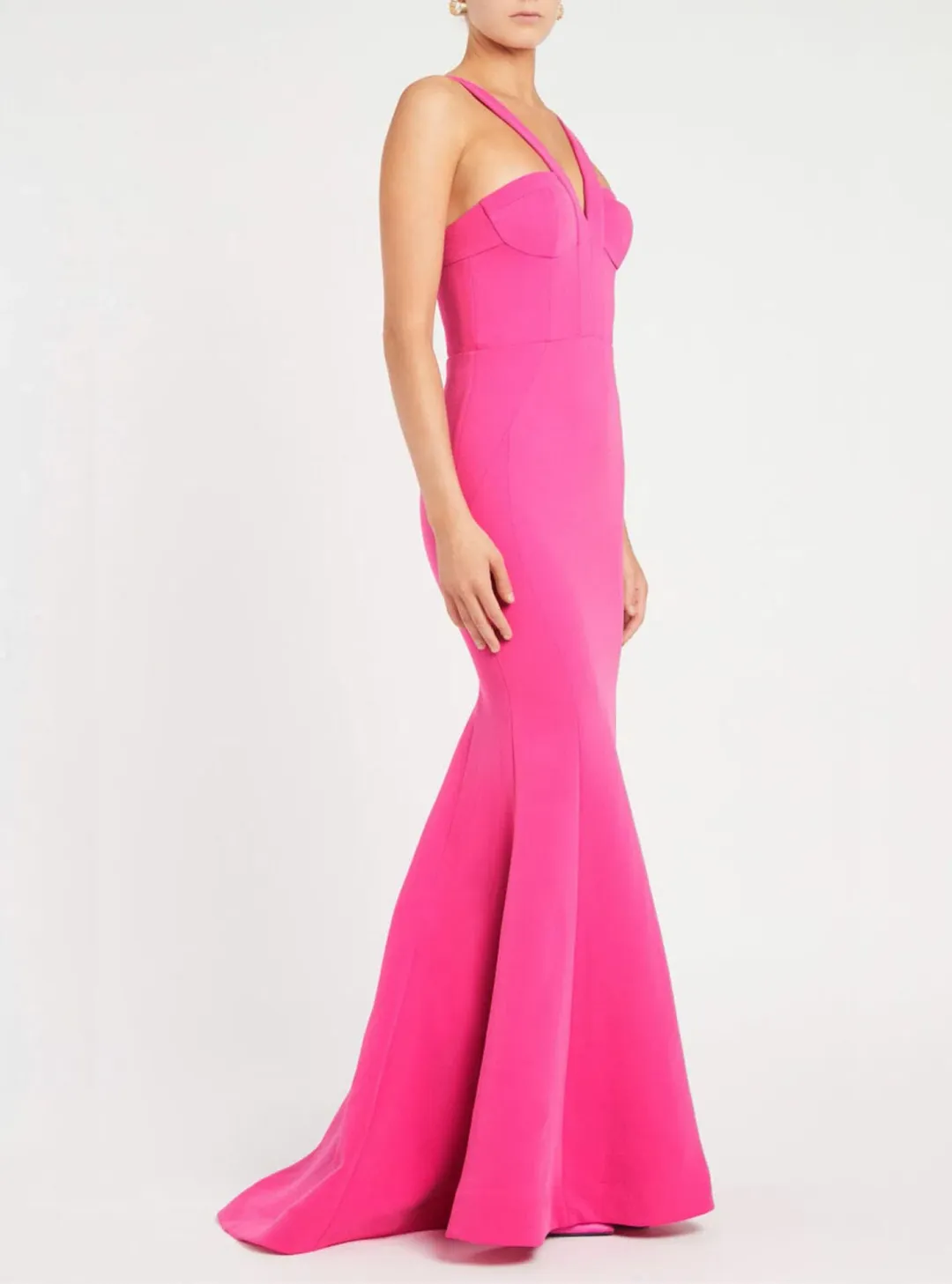 Rebecca Vallance Rosanna Gown Pink Size 8 for rent on The Volte - main image