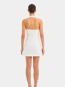 Sir The Label Noemi Halter Mini Dress Ivory Size 1 / AU 8 for rent on The Volte - image 6