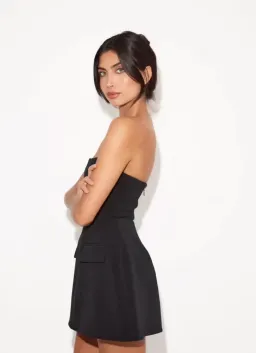 Odd Muse The Ultimate Muse Strapless Dress in Black Size AU M/12 for rent on The Volte - image 3