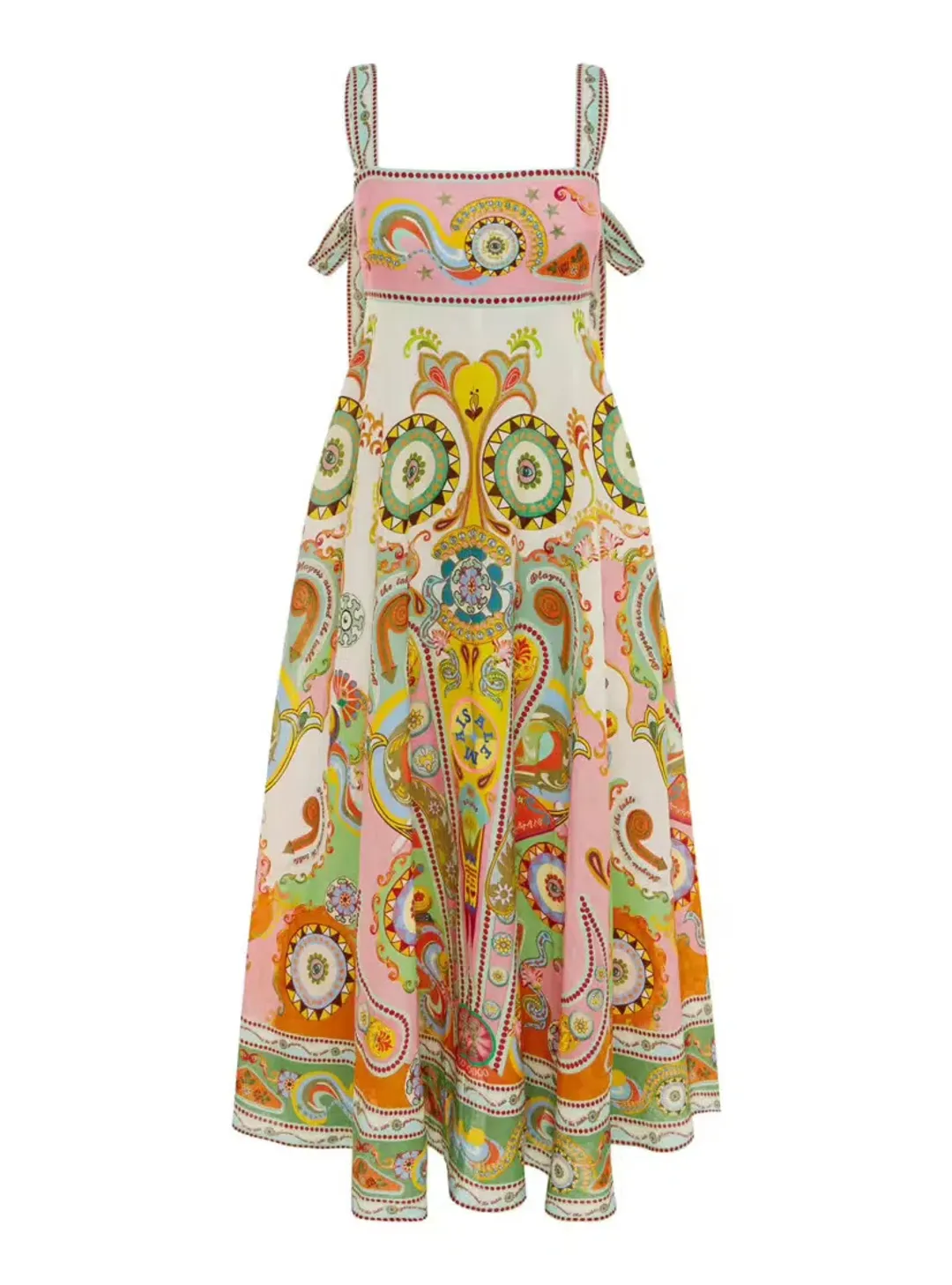 Alemais Pinball Sundress Print Size AU 8 for rent on The Volte - main image