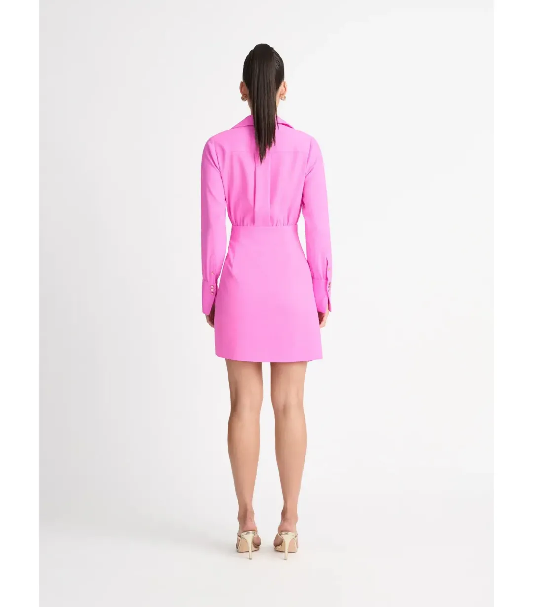 Sheike Malibu Mini Dress Pink Size AU 6 for rent on The Volte - main image