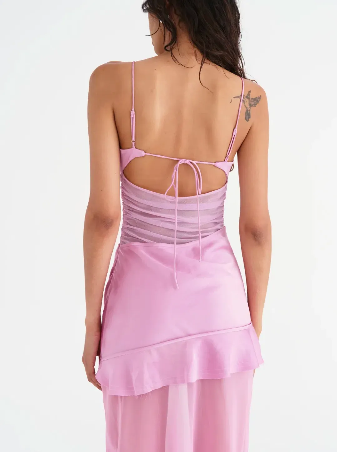 Benni Delilah Maxi Dress in Bubblegum Size S / AU 8 for rent on The Volte - main image