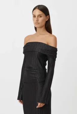 Camilla and Marc Shaw Midi Dress Black Size 12 for rent on The Volte - image 2