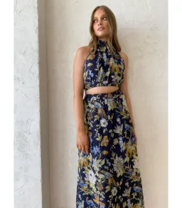 Sir the Label Lilian Top and Midi Skirt Set in Delia Size AU 12 for rent on The Volte - image 2