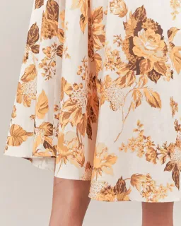 Amelius Saint Lucia Linen Maxi Dress size 6. for rent on The Volte - image 2